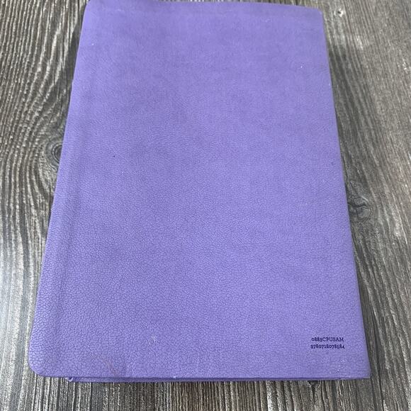 KJV Holy Bible GIANT PRINT Red Letter Purple Leathersoft Thomas Nelson - Picture 3 of 14